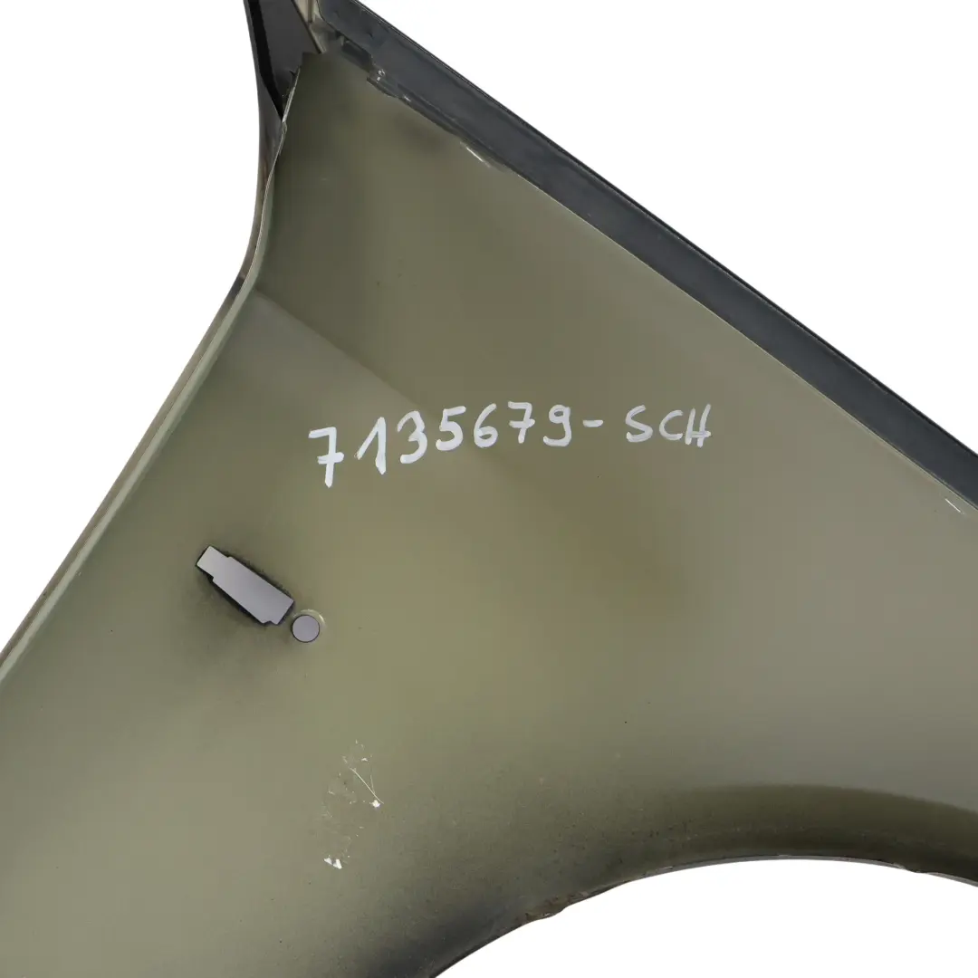 Side Panel Front Left N/S Fender Wing Schwarz 2 Black - 668 to BMW E90 E91 with Part number 7135679 BMW E90 E91 Side Panel Front Left N/S Fender Wing Schwarz 2 Black - 668 - SKU 7135679-SCH - Part number 7135679