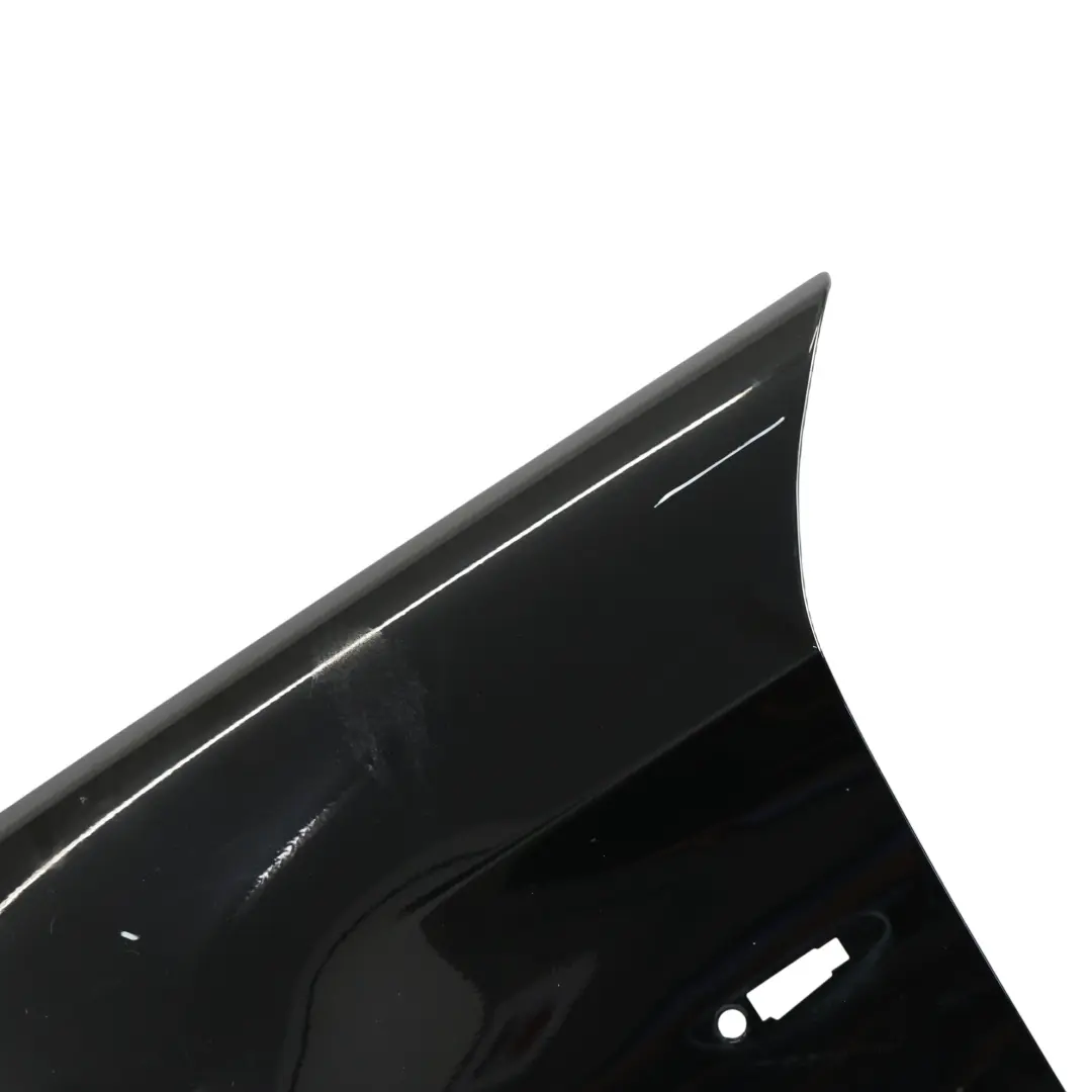 Side Panel Front Left N/S Fender Wing Schwarz 2 Black - 668 to BMW E90 E91 with Part number 7135679 BMW E90 E91 Side Panel Front Left N/S Fender Wing Schwarz 2 Black - 668 - SKU 7135679-SCH - Part number 7135679