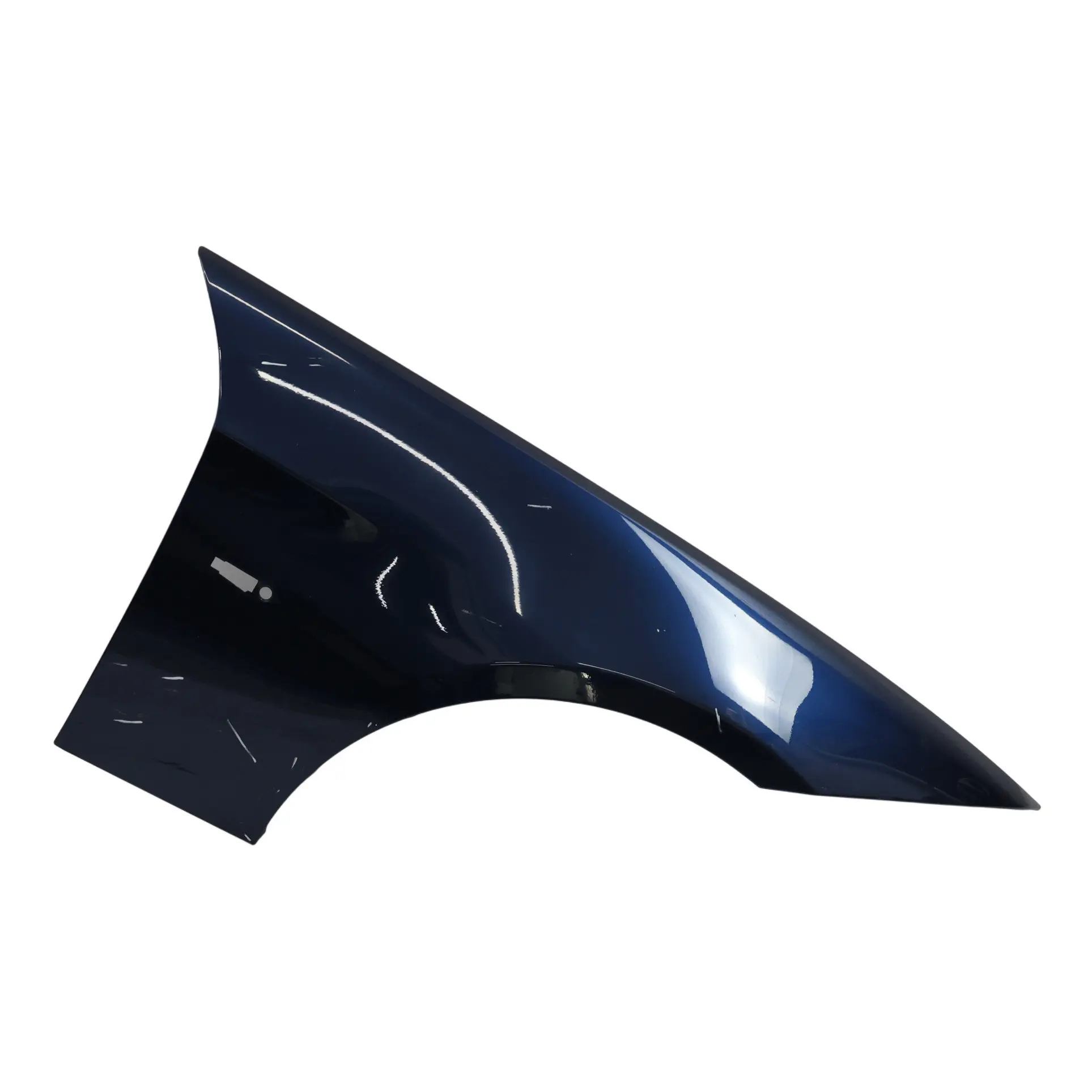 BMW E90 E91 Side Panel Fender Wing Front Right O/S Tiefseeblau Blue - A76