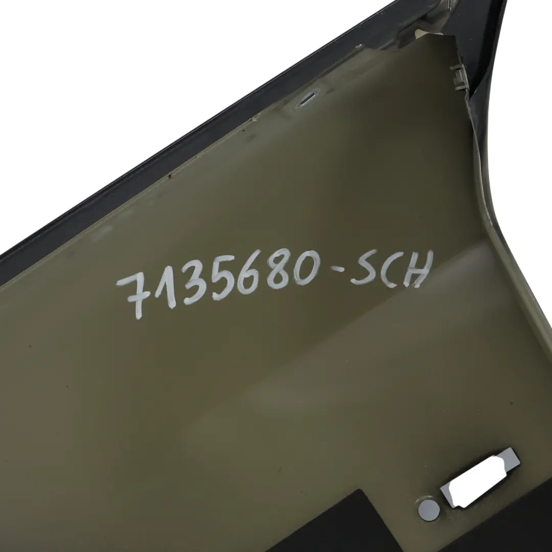 Side Panel Fender Wing Front Right O/S Black Schwarz 2 - 668 to BMW E90 E91 with Part number 7135680 BMW E90 E91 Side Panel Fender Wing Front Right O/S Black Schwarz 2 - 668 - SKU 7135680-SCH - Part number 7135680