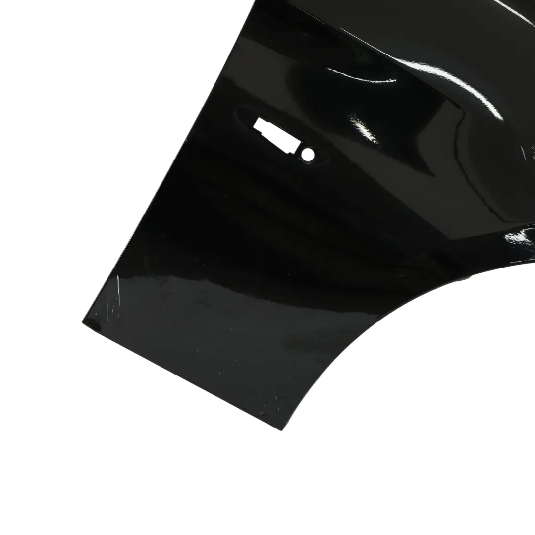 BMW E90 E91 Panneau Latéral Aile Avant Droite Schwarz 2 Noir - 668 - SKU 7135680-SCH - Numéro de pièce 7135680