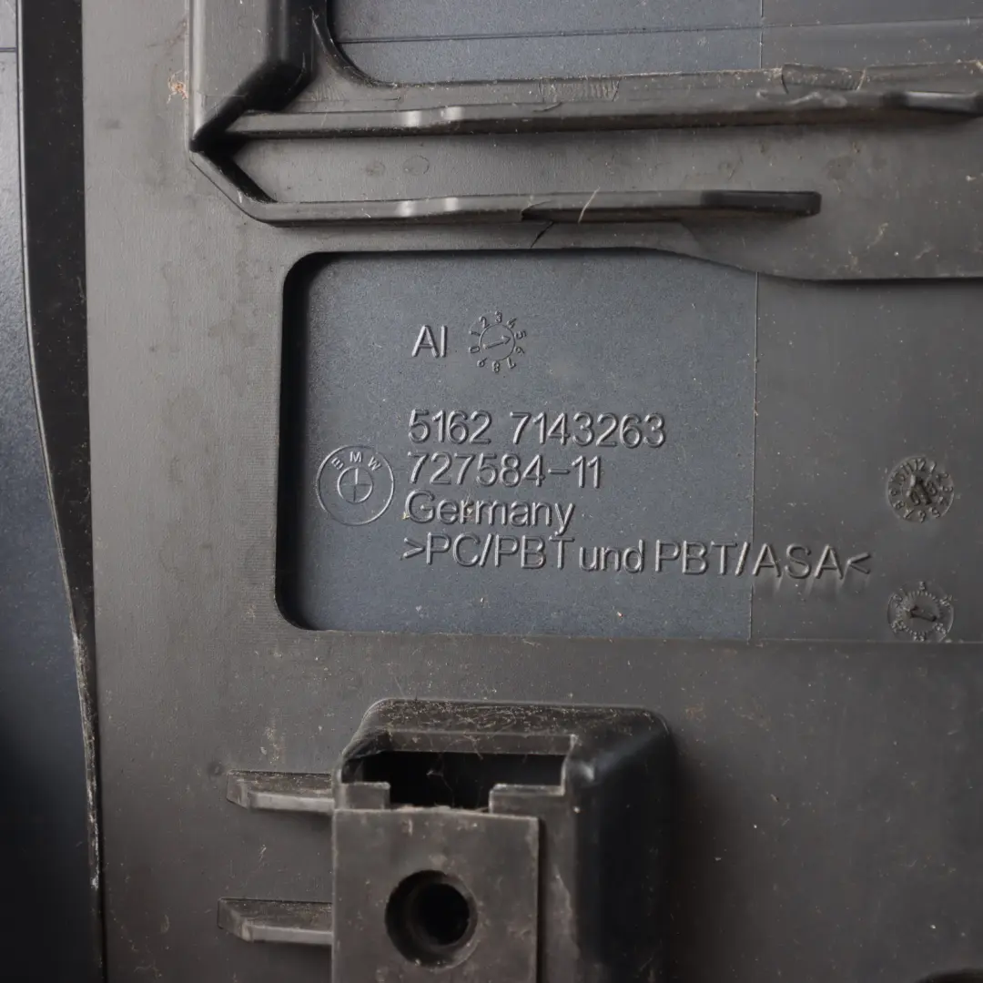 Boot Trunk Lid Rear Spoiler Monacoblau Blue Metallic - A35 to BMW E91 Touring with Part number 7143263 BMW E91 Touring Boot Trunk Lid Rear Spoiler Monacoblau Blue Metallic - A35 - SKU 7143263-MB1 - Part number 7143263