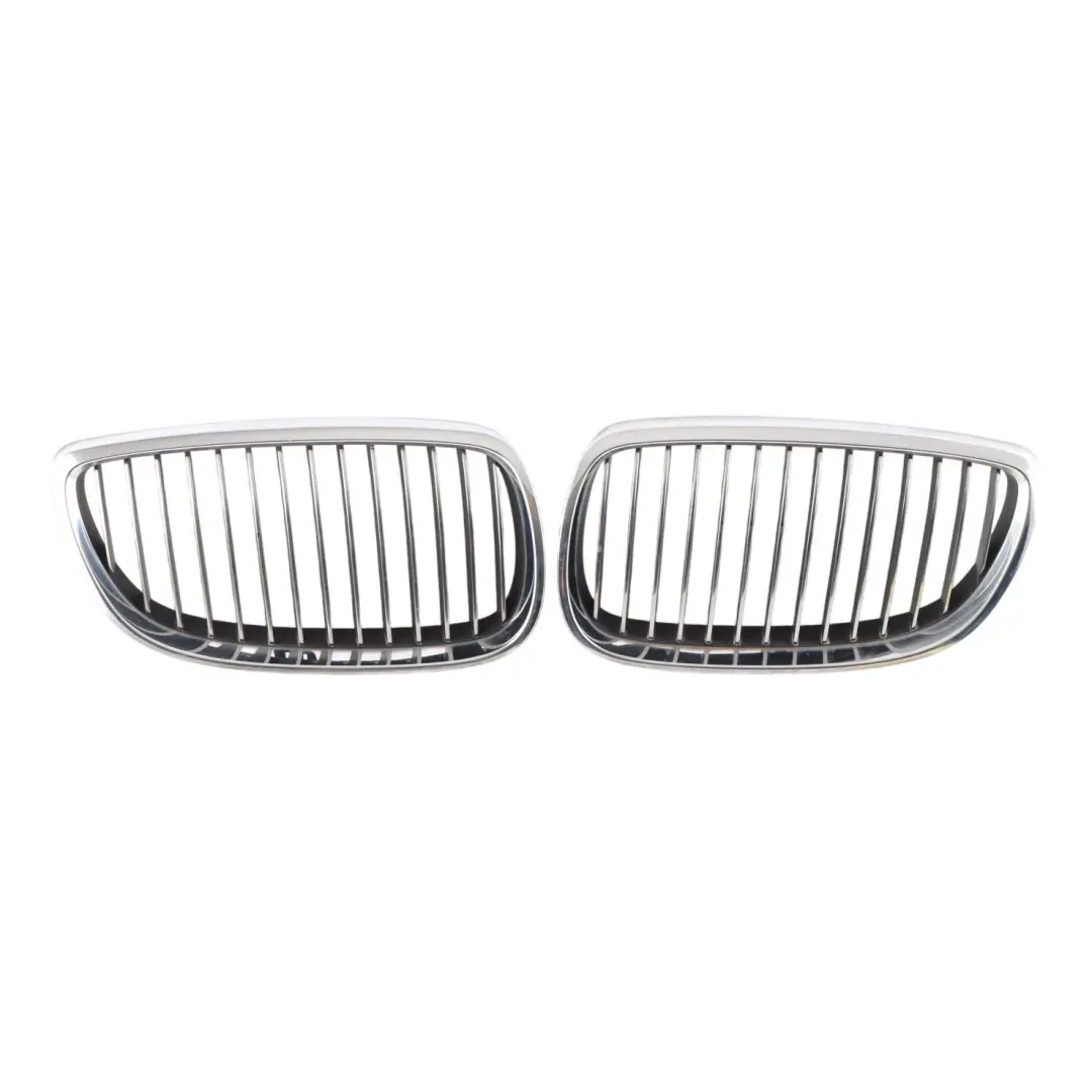 BMW E90 M3 E92 Front Grille Set Hood Bonnet Kidney Trim Chrome Left Right N/O/S - SKU 7157277-3 - Part number 7157277