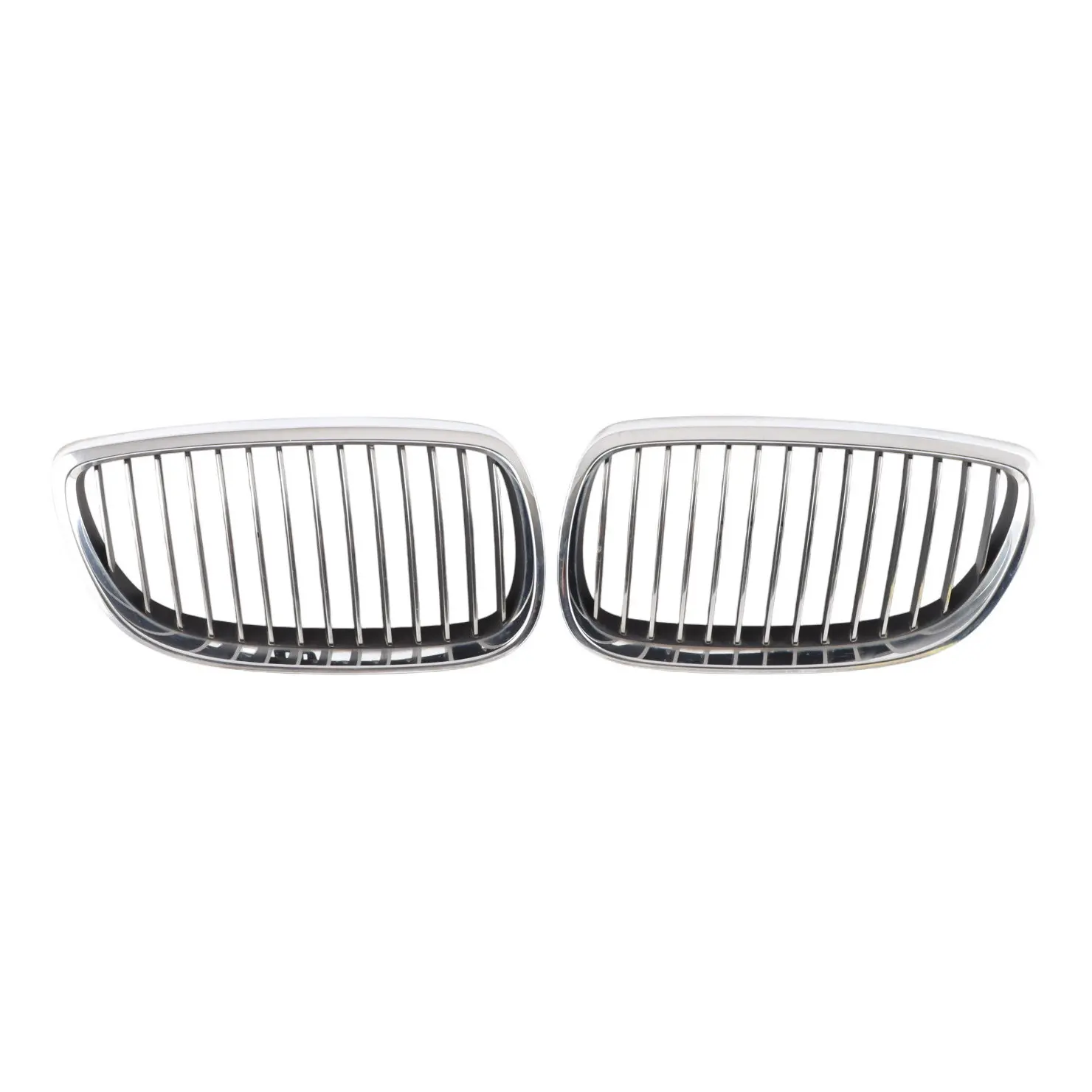 BMW E90 M3 E92 Front Grille Set Hood Bonnet Kidney Trim Chrome Left Right N/O/S