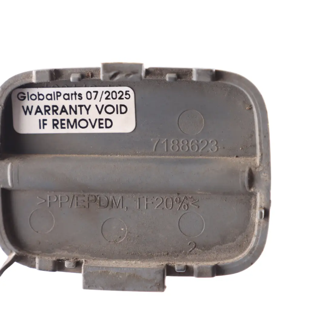 Front Bumper Eye Hook Trim Cover Horizon Blue - A93 7188623 to Mini R56 LCI with Part number 7199873 Mini R56 LCI Front Bumper Eye Hook Trim Cover Horizon Blue - A93 7188623 - SKU 7199873-HB - Part number 7199873