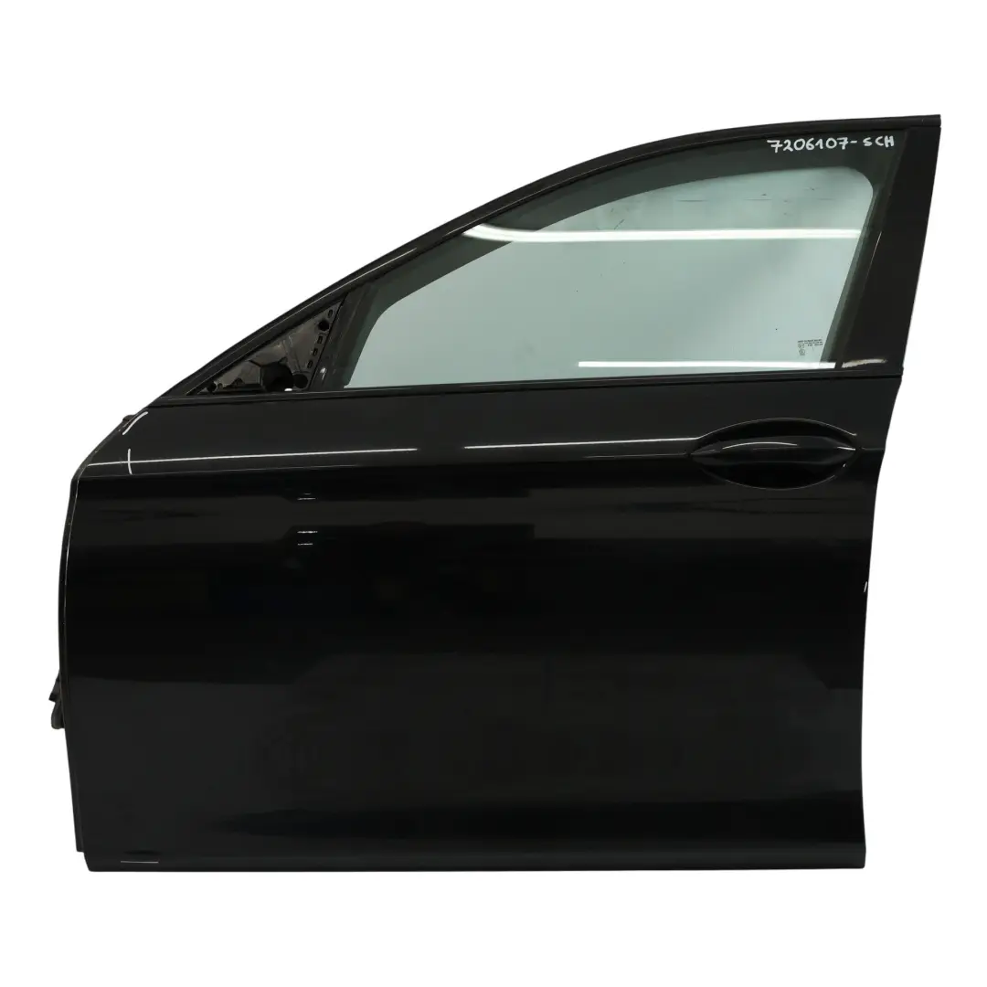 BMW F10 F11 Tür Vorne Links Schwarz 2 - 668 - SKU 7206107-SCH - Teilenummer 7206107