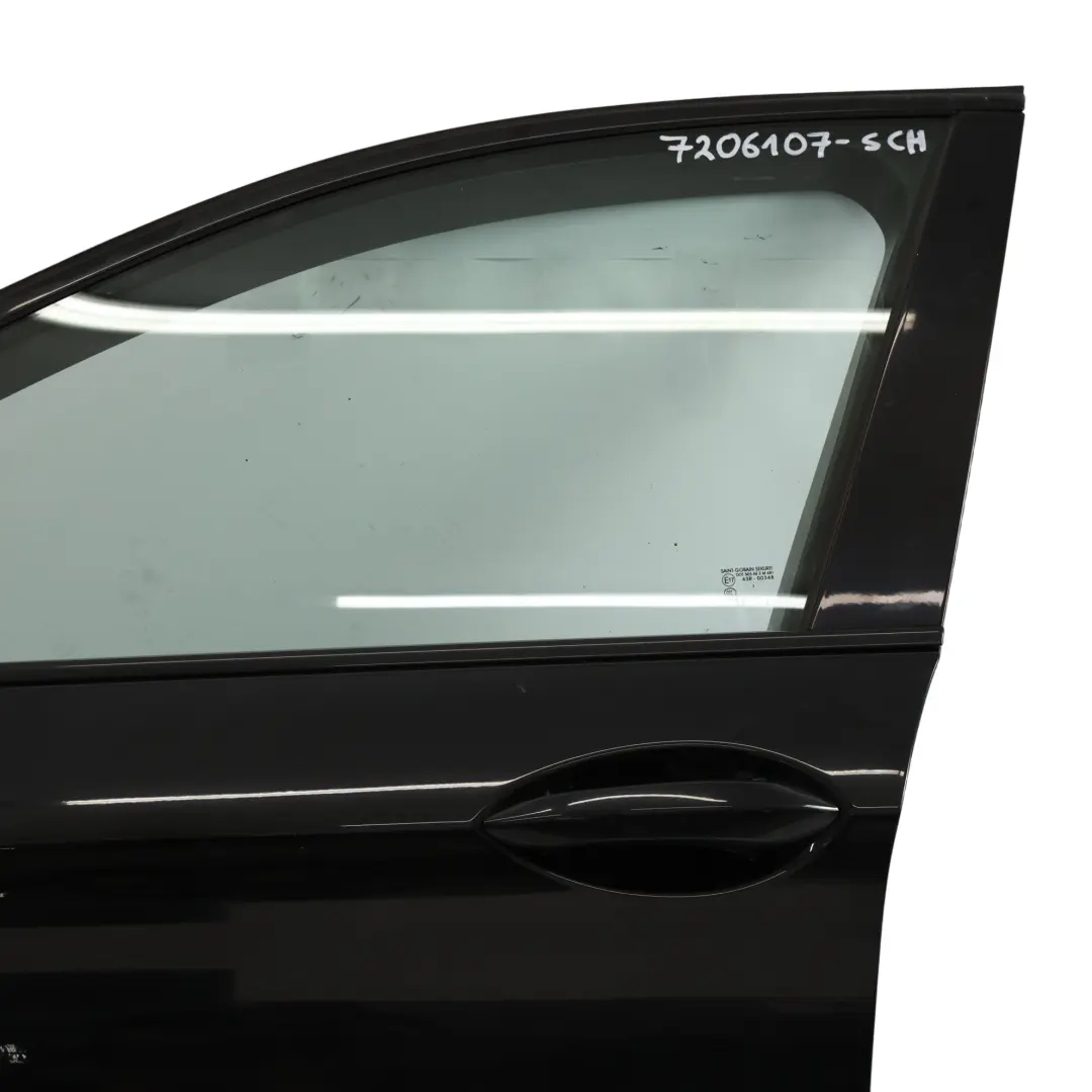 BMW F10 F11 Porte Avant Gauche Schwarz 2 Noir - 668 - SKU 7206107-SCH - Numéro de pièce 7206107