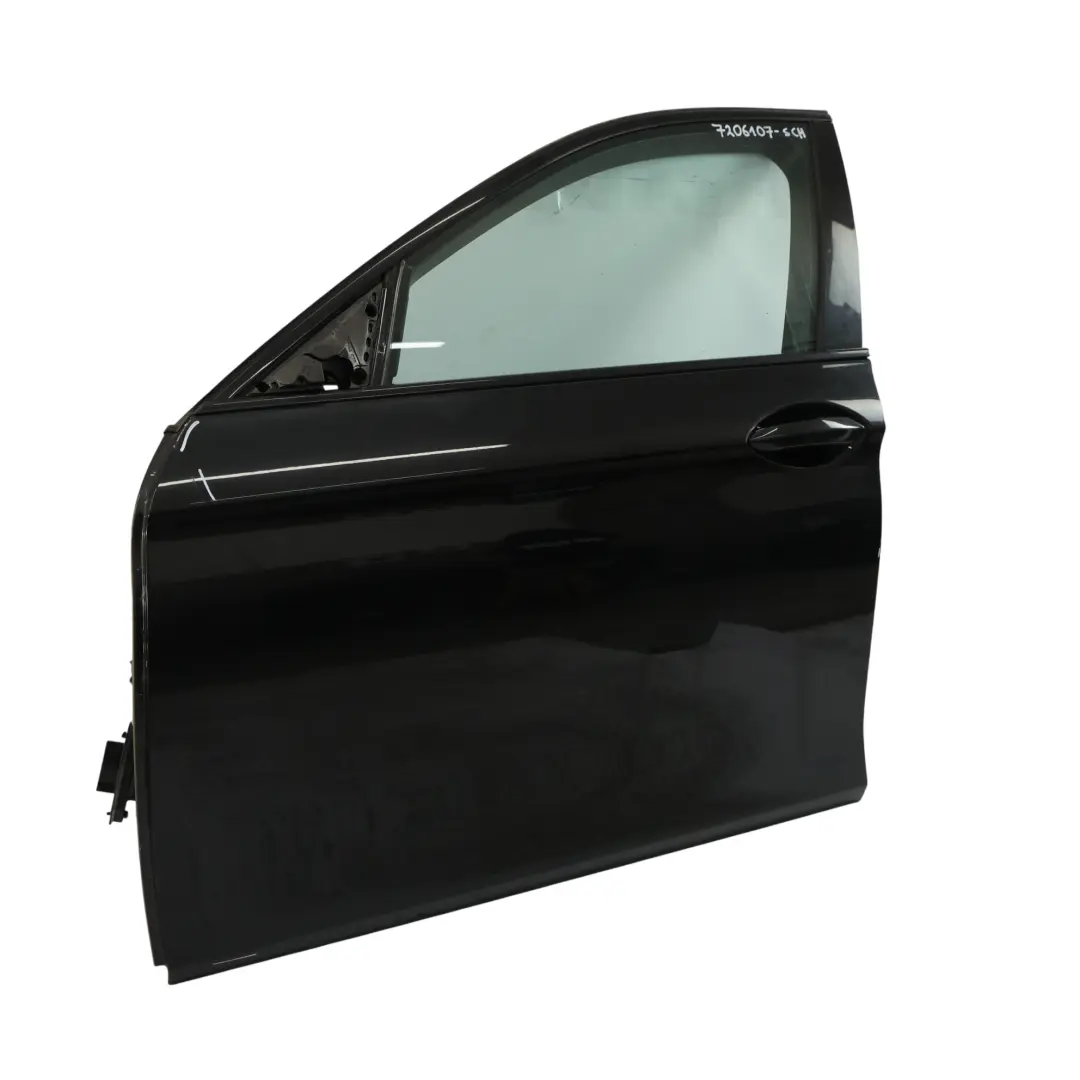 BMW F10 F11 Porte Avant Gauche Schwarz 2 Noir - 668 - SKU 7206107-SCH - Numéro de pièce 7206107