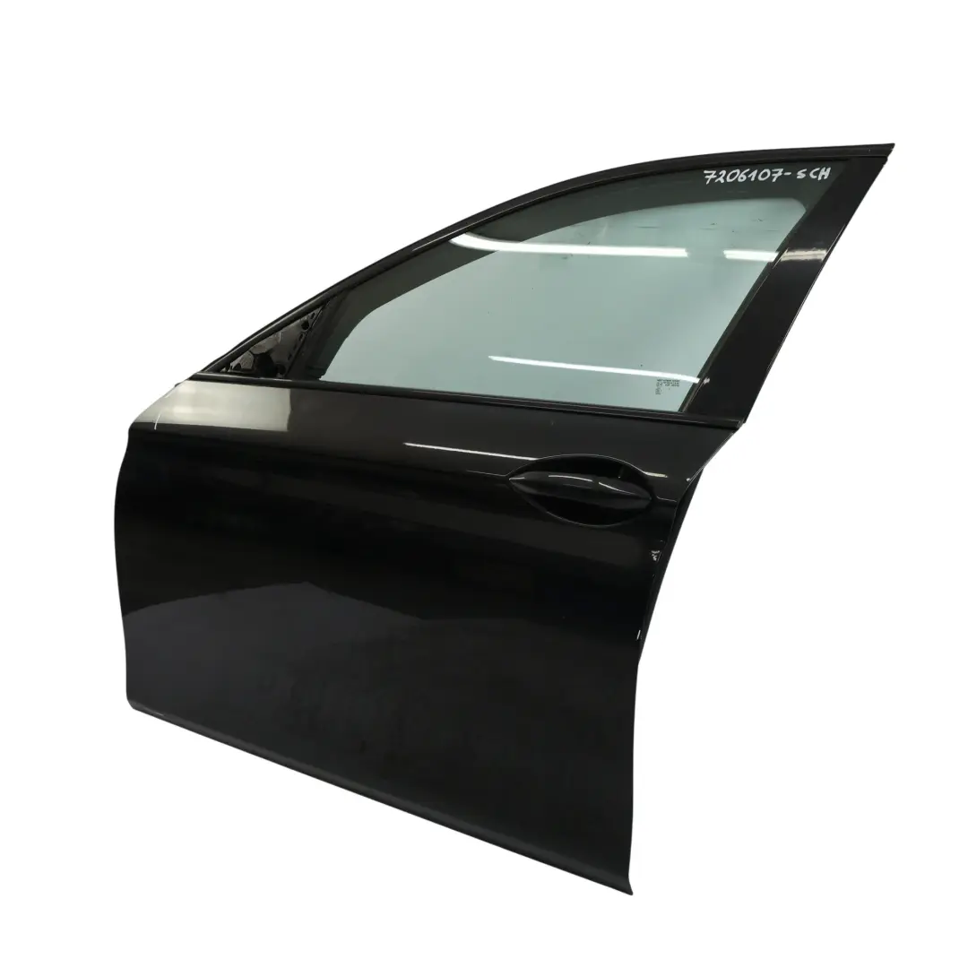 BMW F10 F11 Porte Avant Gauche Schwarz 2 Noir - 668 - SKU 7206107-SCH - Numéro de pièce 7206107