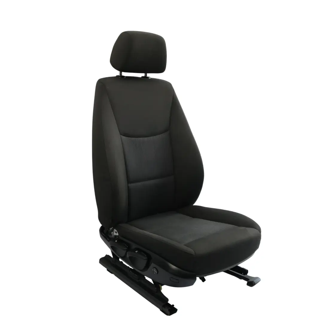 BMW E90 E91 LCI Stoff Sitz Vorne Rechts Vertex Anthrazit Lumbar - SKU 7212156-2 - Teilenummer 7212156