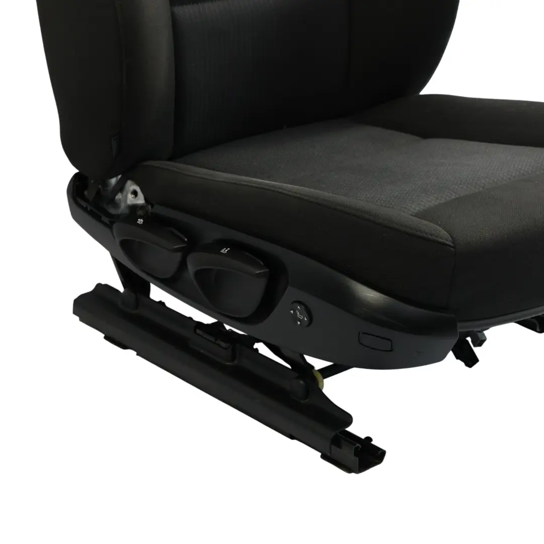 BMW E90 E91 LCI Stoff Sitz Vorne Rechts Vertex Anthrazit Lumbar - SKU 7212156-2 - Teilenummer 7212156