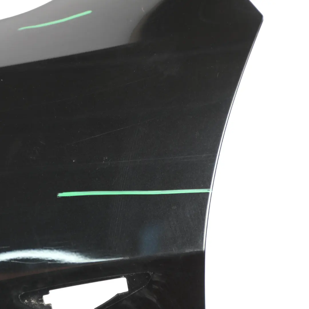 BMW X5 E70 LCI Side Wing Panel Front Left N/S Fender Black Sapphire Metallic 475 - SKU 7222995-BS1 - Part number 7222995