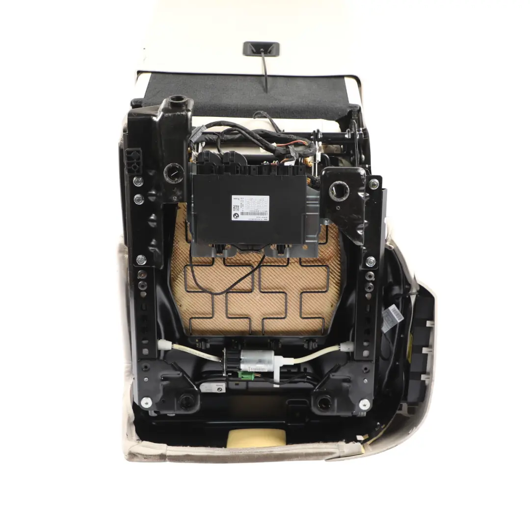 BMW F07 GT Rear Comfort Seat Electric Heated Leather Dakota White Right O/S - SKU 7231510 - Part number 7231510