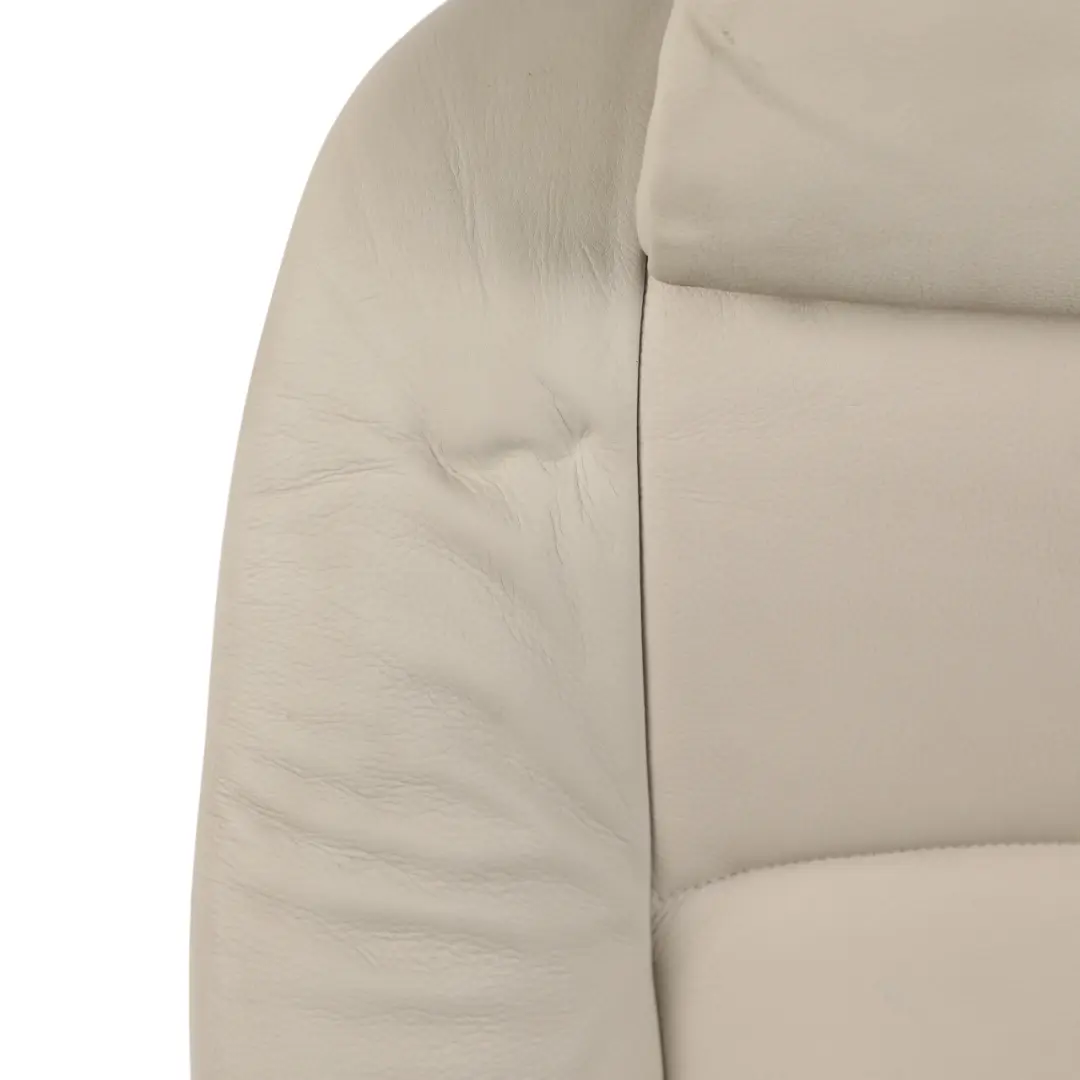 BMW F07 GT Rear Comfort Seat Electric Heated Leather Dakota White Right O/S - SKU 7231510 - Part number 7231510