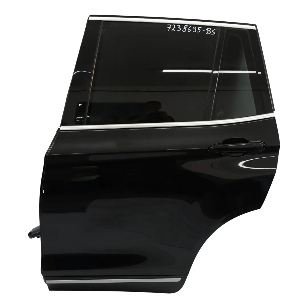 Puerta Trasera Izquierda Black Sapphire Metallic Negro - 475 para BMW X3 F25 con número de pieza 7238695 BMW X3 F25 Puerta Trasera Izquierda Black Sapphire Metallic Negro - 475 - SKU 7238695-BS - Número de pieza 7238695