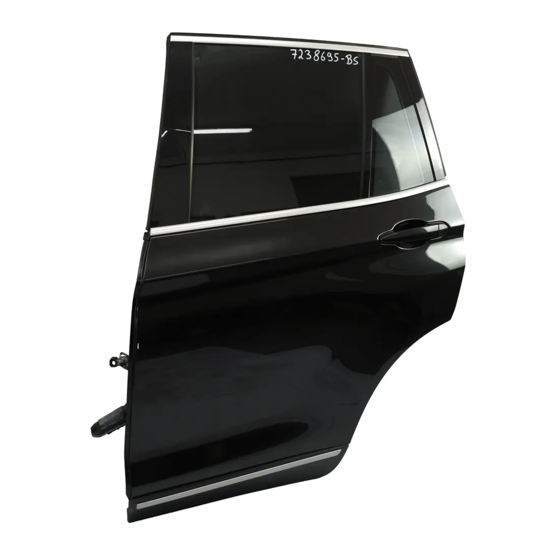 BMW X3 F25 Door Rear Left Black Sapphire Metallic - 475 - SKU 7238695-BS - Part number 7238695