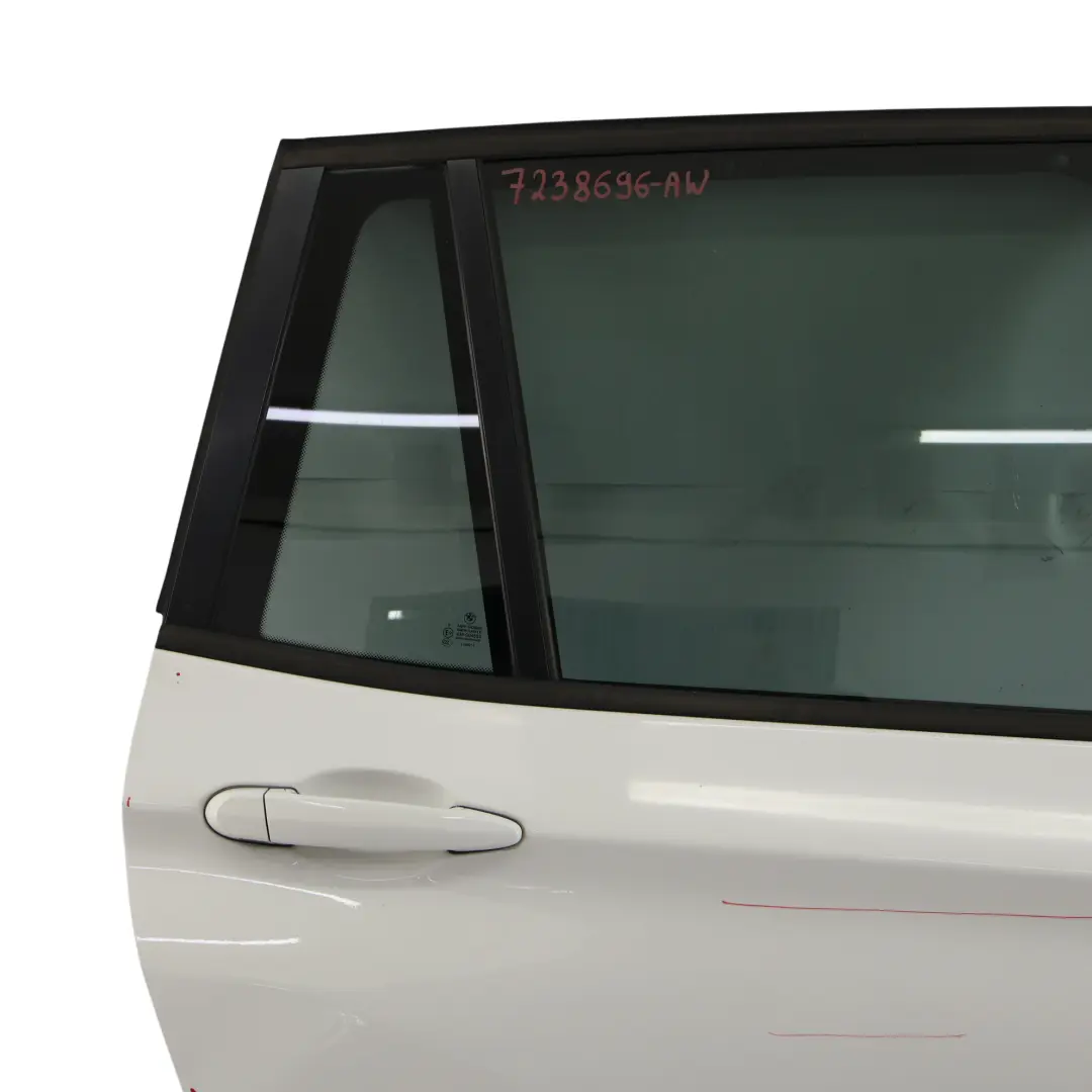 BMW X3 F25 Tür hinten rechts Alpinweiss Weiss 3 - 300 - SKU 7238696-AW - Teilenummer 7238696