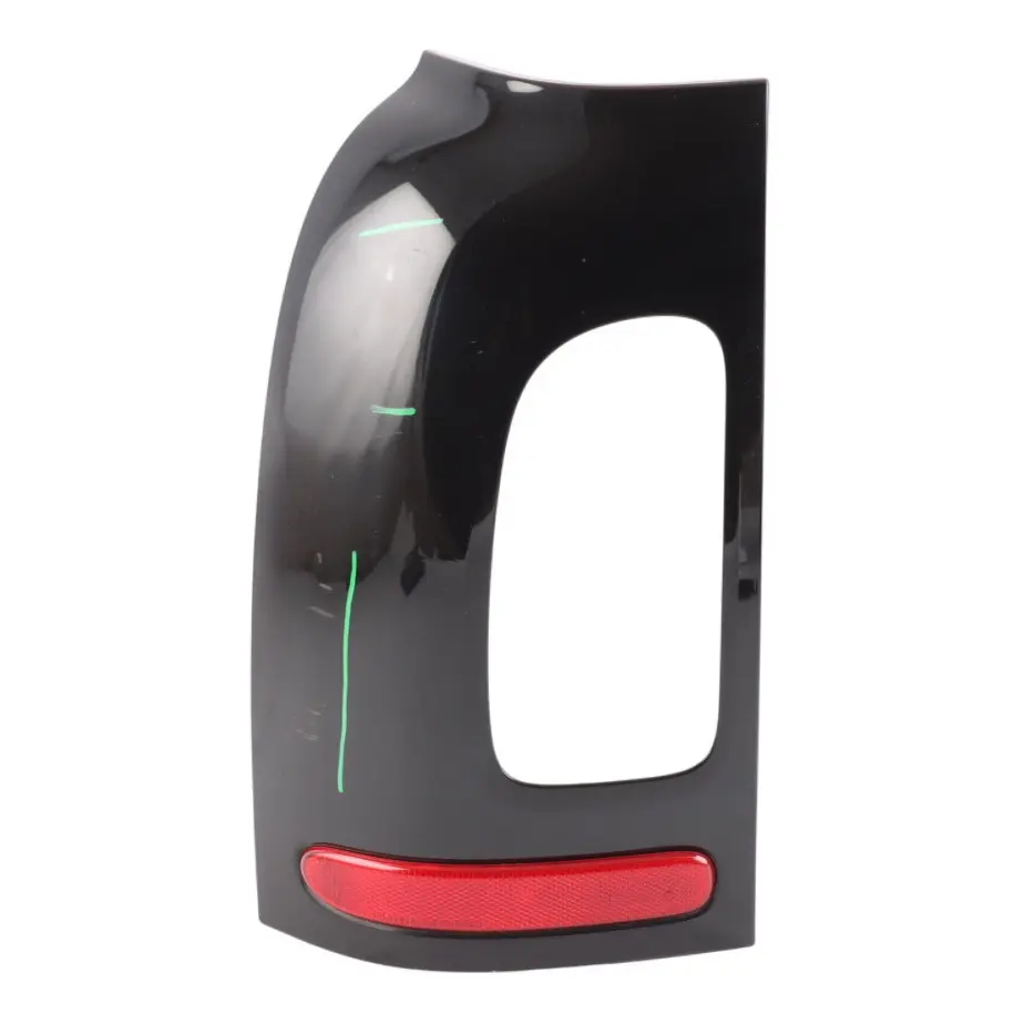 Tail Trim Rear Light Reflector Cover Left N/S Black to Mini Clubman R55 LCI with Part number 7240231 Mini Clubman R55 LCI Tail Trim Rear Light Reflector Cover Left N/S Black - SKU 7240231-1 - Part number 7240231