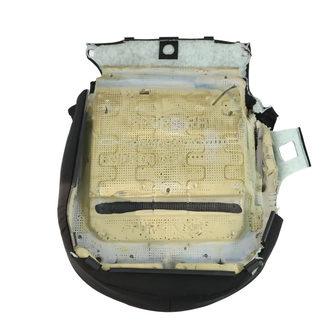 Anteriore Sport Coprisedile Cuscino Destro Mezza Pelle Rosso Gallo Nero per Mini R56 con numero di parte 7242360 Mini R56 Anteriore Sport Coprisedile Cuscino Destro Mezza Pelle Rosso Gallo Nero - SKU 7242360-3 - Numero di parte 7242360