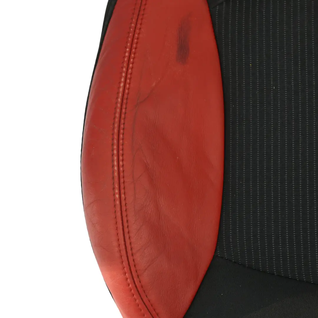Housse Siège Sport Avant Droite Cuir Véritable Rouge Noir pour Mini R56 à propos du numéro de pièce 7242360 Mini R56 Housse Siège Sport Avant Droite Cuir Véritable Rouge Noir - SKU 7242360-3 - Numéro de pièce 7242360