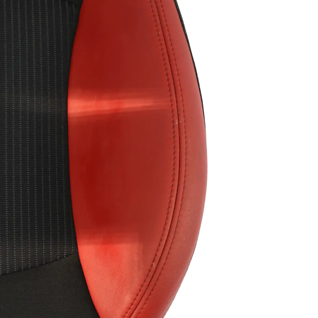 Mini R56 Frente Deporte Cojín Asiento Derecho Medio Cuero Gallo Rojo Negro - SKU 7242360-3 - Número de pieza 7242360