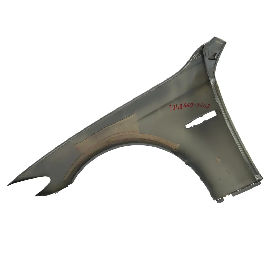 BMW F10 F11 Wing Fender Front Right Side Panel O/S Spacegrau Grey Metallic - A52 - SKU 7248660-SCG2 - Part number 7248660