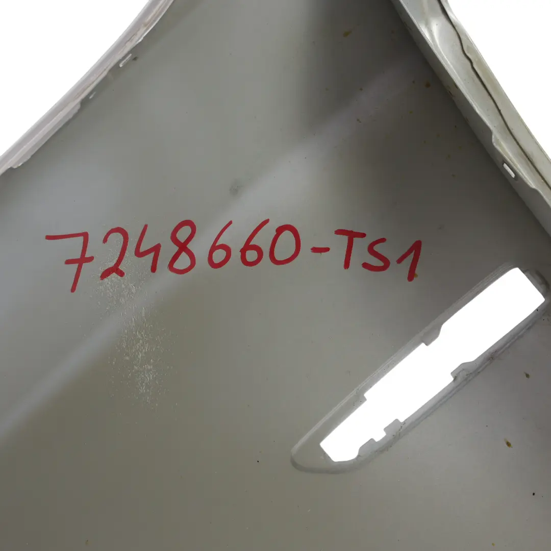 BMW F10 Wing Fender Front Right O/S Side Panel Titansilber Titan Silver - 354 - SKU 7248660-TS1 - Part number 7248660