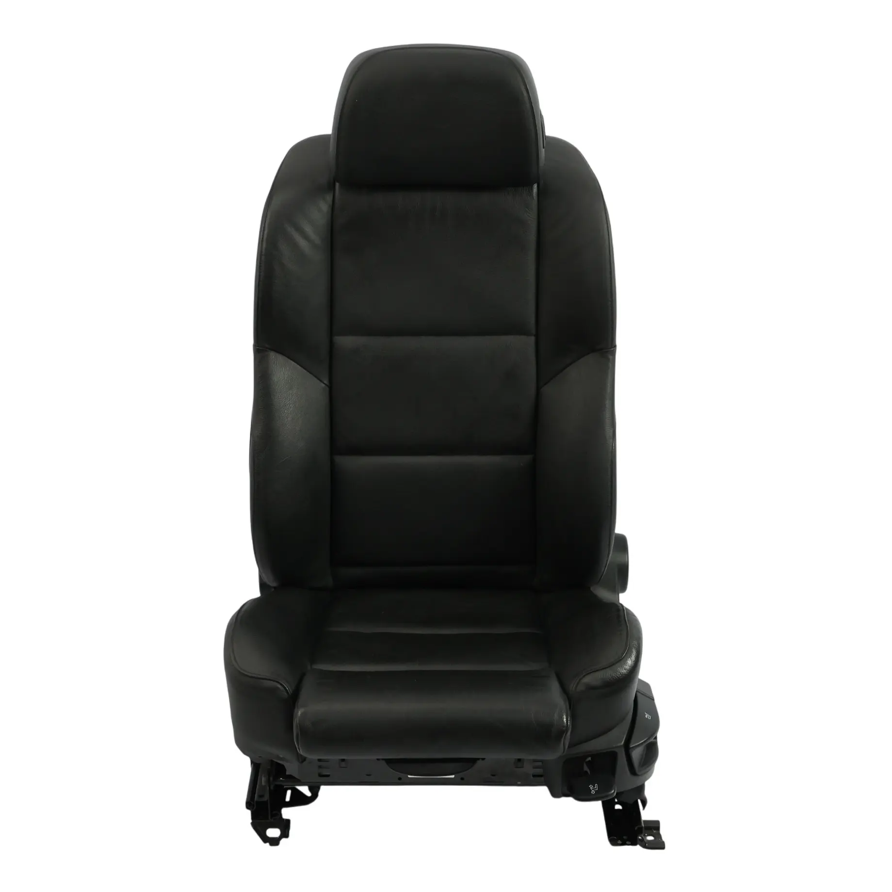 Front Seat BMW E60 E61 M Sport Heated Black Leather Dakota Left N/S 