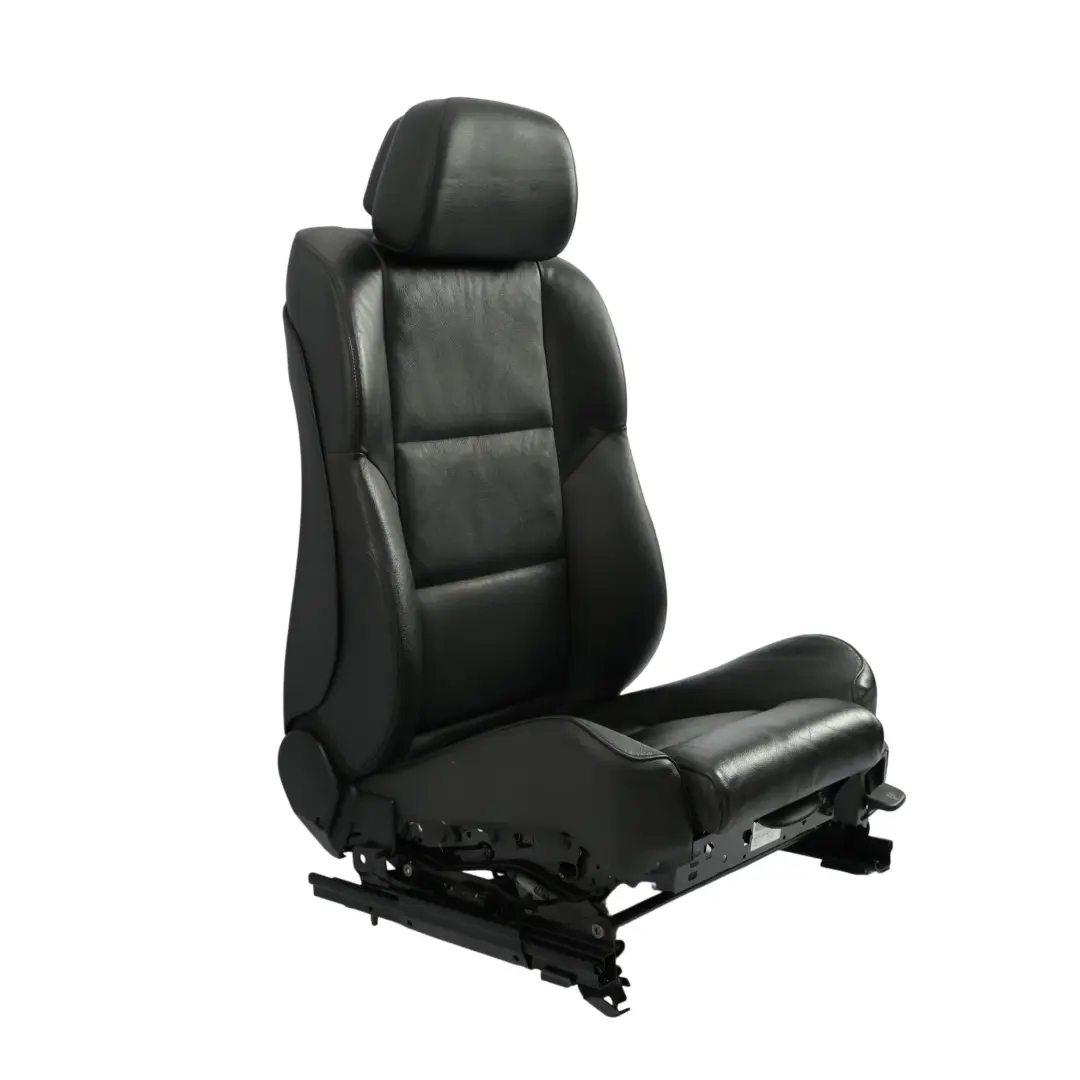 Front Seat BMW E60 E61 M Sport Heated Black Leather Dakota Left N/S to with Part number 7249382 Front Seat BMW E60 E61 M Sport Heated Black Leather Dakota Left N/S - SKU 7249382-6 - Part number 7249382