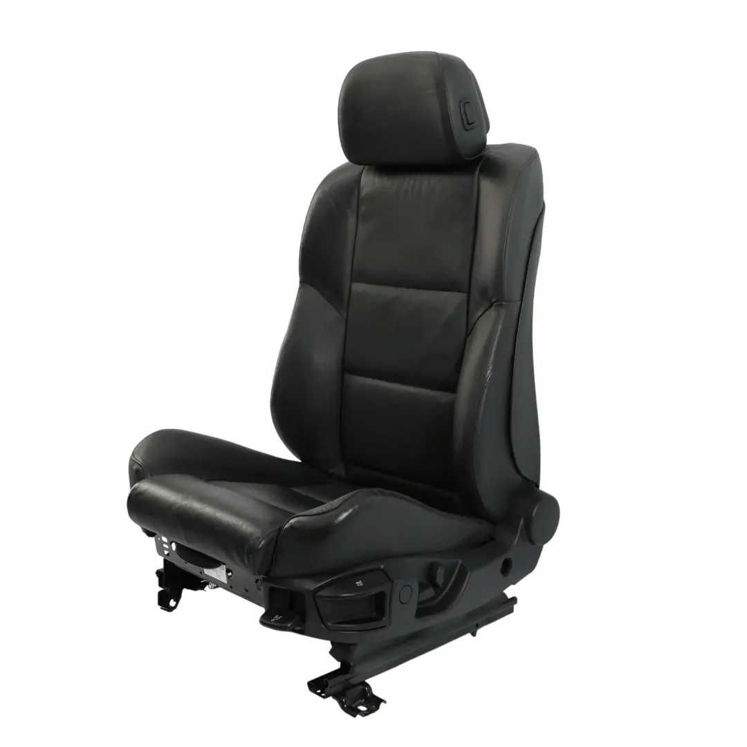  Front Seat BMW E60 E61 M Sport Heated Black Leather Dakota Left N/S - SKU 7249382-6 - Part number 7249382