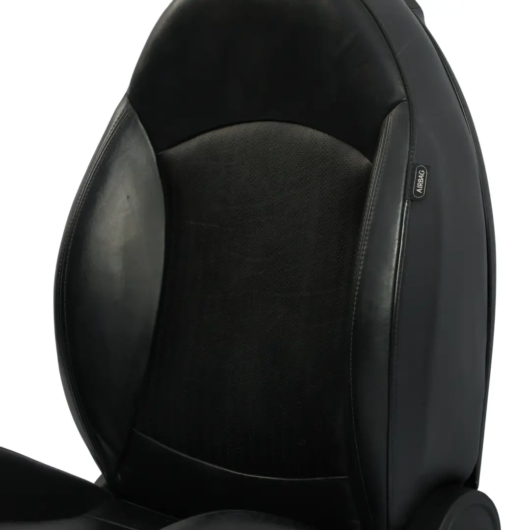  Front Seat MINI R56 Heated Left N/S Side Sport Carbon Black Leather Punch - SKU 7255519-3 - Part number 7255519