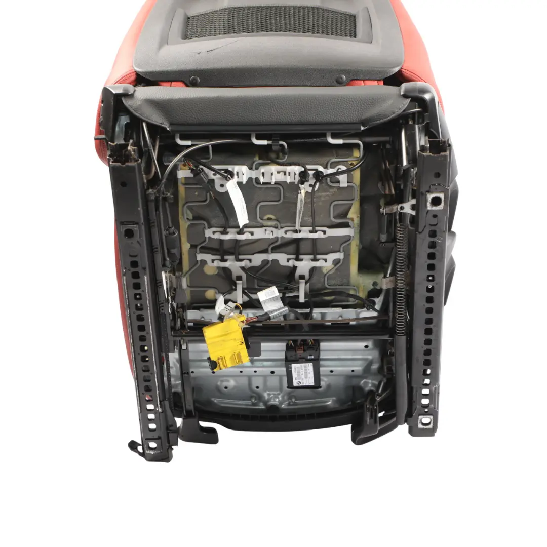 Front Right O/S Seat Side Red Boston Leather Heated to BMW E88 Convertible M Sport with Part number 7257496 BMW E88 Convertible M Sport Front Right O/S Seat Side Red Boston Leather Heated - SKU 7257496-1 - Part number 7257496