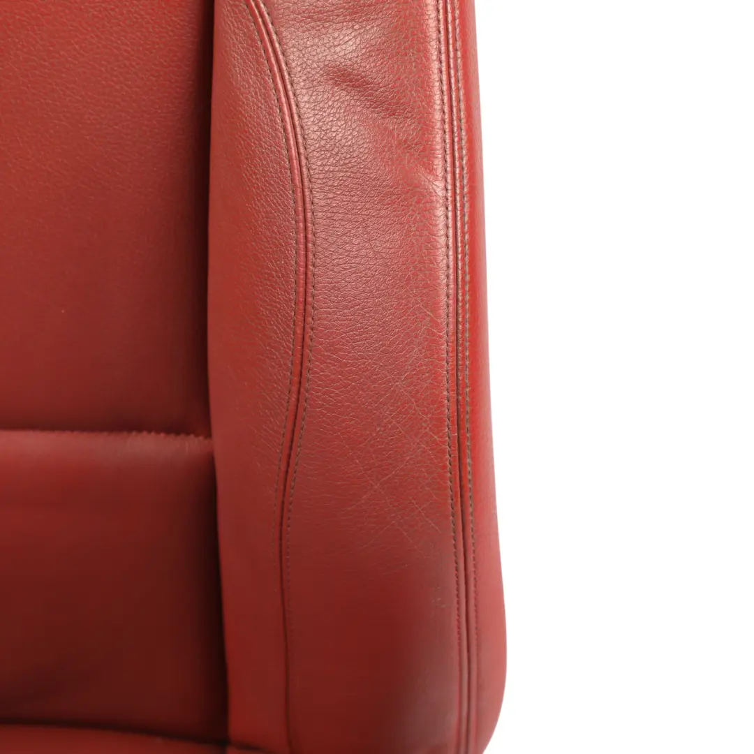 Front Right O/S Seat Side Red Boston Leather Heated to BMW E88 Convertible M Sport with Part number 7257496 BMW E88 Convertible M Sport Front Right O/S Seat Side Red Boston Leather Heated - SKU 7257496-1 - Part number 7257496