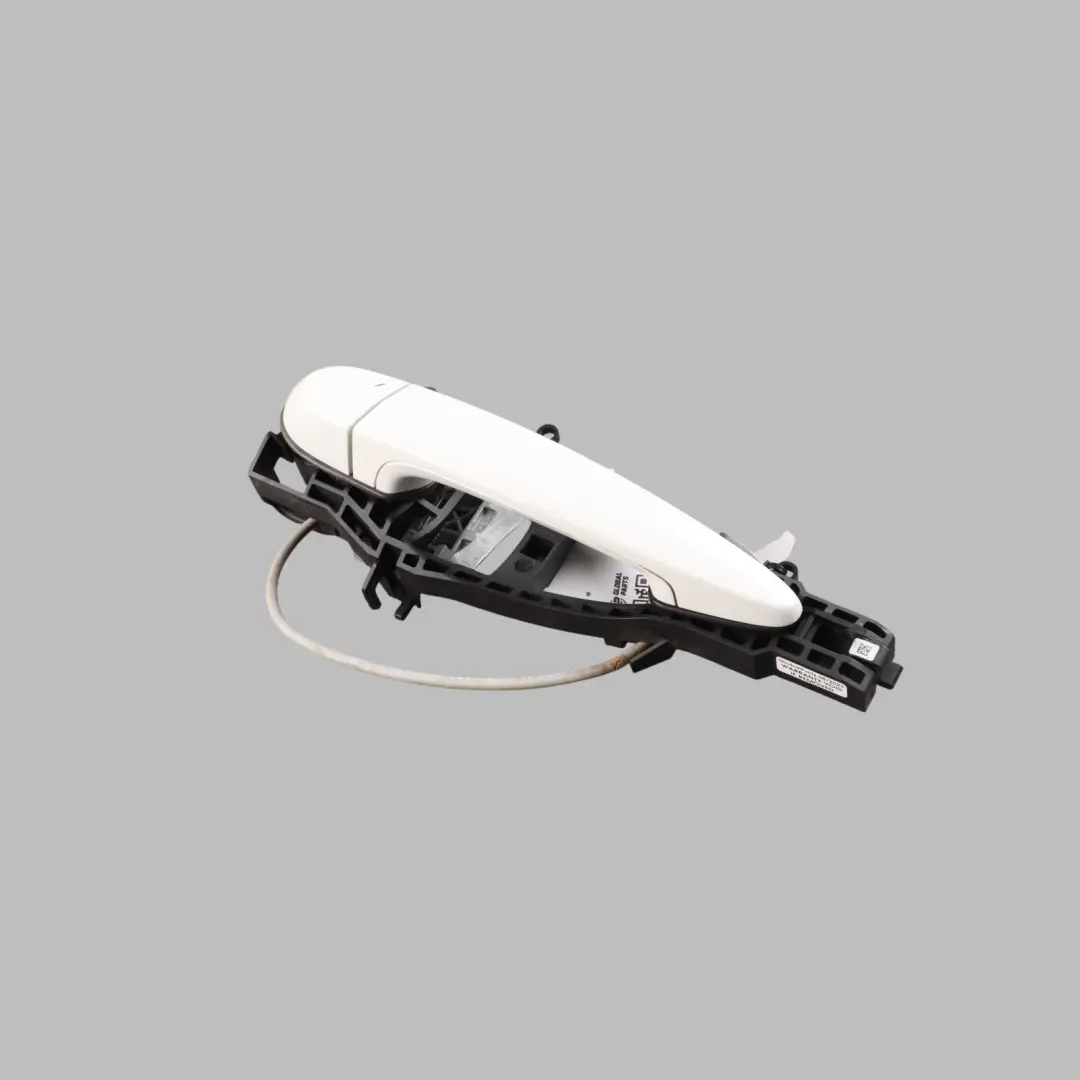  Door Grab Handle BMW F30 F31 Rear Left Outside N/S Alpinweiss Alpine White 300 - SKU 7259836-AW2 - Part number 7259836