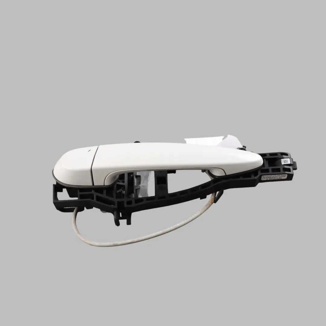  Door Grab Handle BMW F30 F31 Rear Left Outside N/S Alpinweiss Alpine White 300 - SKU 7259836-AW2 - Part number 7259836