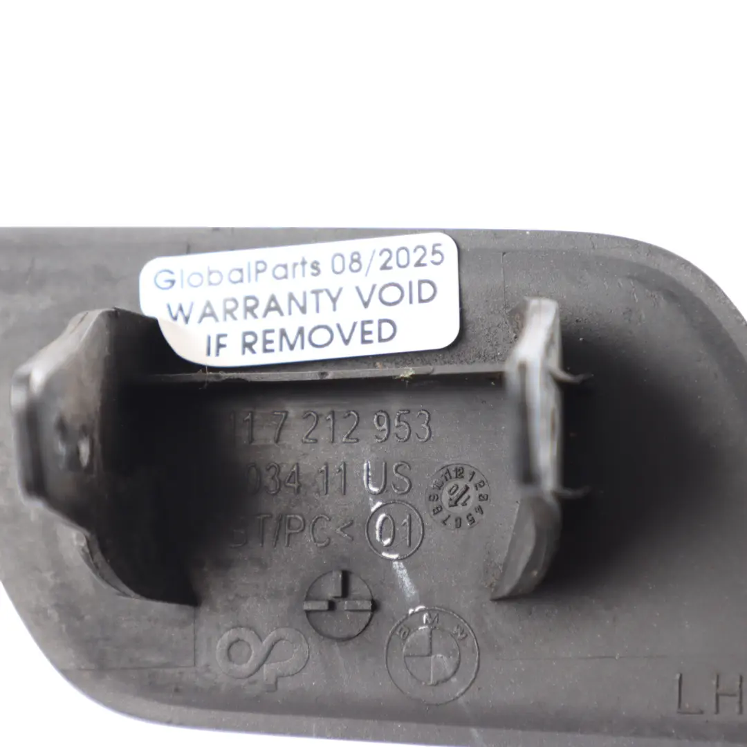 Headlight Washer Cap Nozzle Cover Black Sapphire Metallic - 475 7212953 to BMW F25 with Part number 7261100 BMW F25 Headlight Washer Cap Nozzle Cover Black Sapphire Metallic - 475 7212953 - SKU 7261100-BS - Part number 7261100