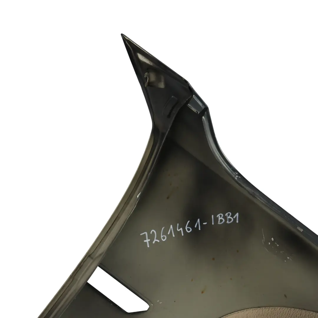 BMW F01 Błotnik Lewy Przedni Imperial Blue Niebieski Metalik - A89 - SKU 7261461-IBB1 - Numer Części 7261461