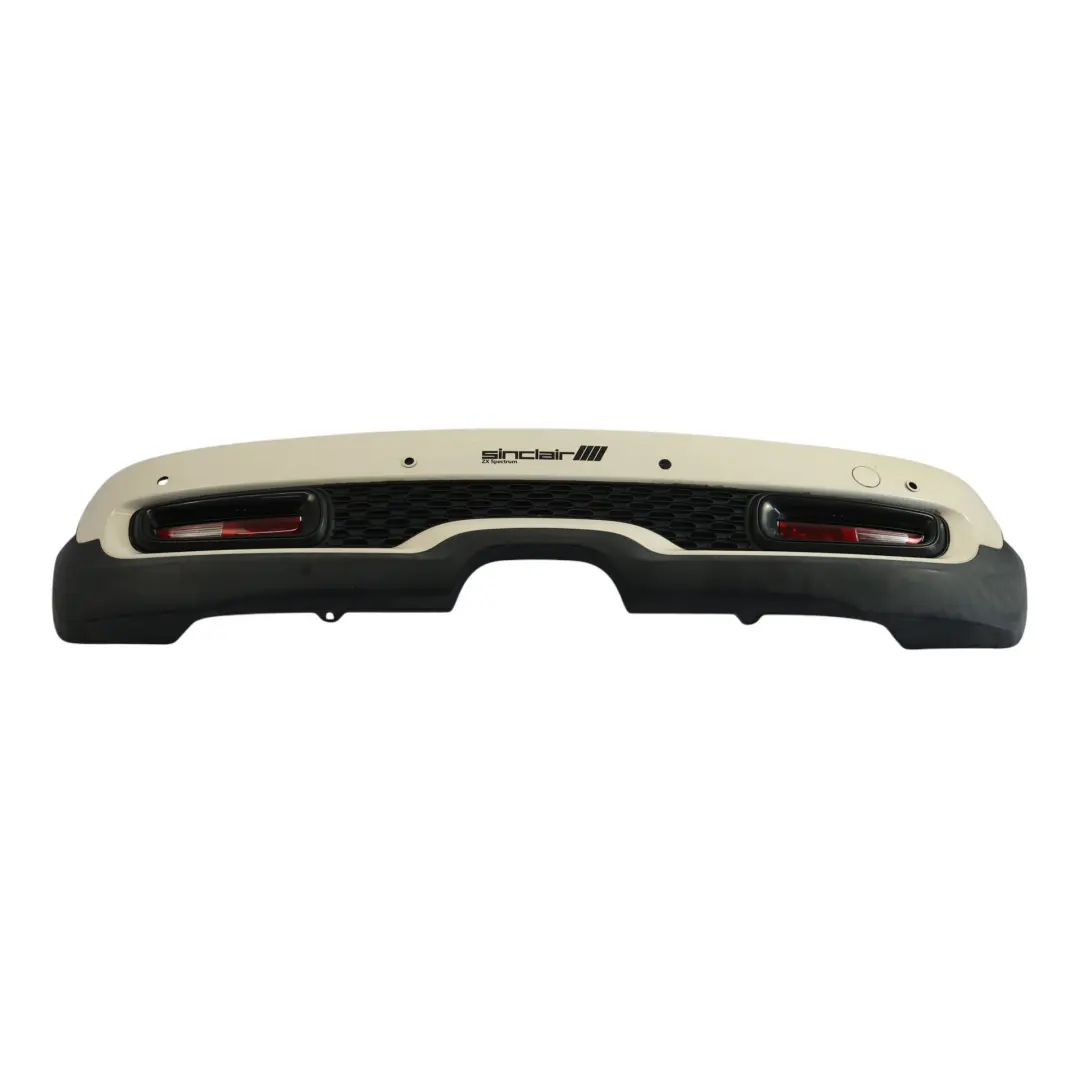 Mini R56 R57 LCI Embellecedor Parachoques Trasero Completo Pepper White - 850 - SKU 7264358-PW - Número de pieza 7264358