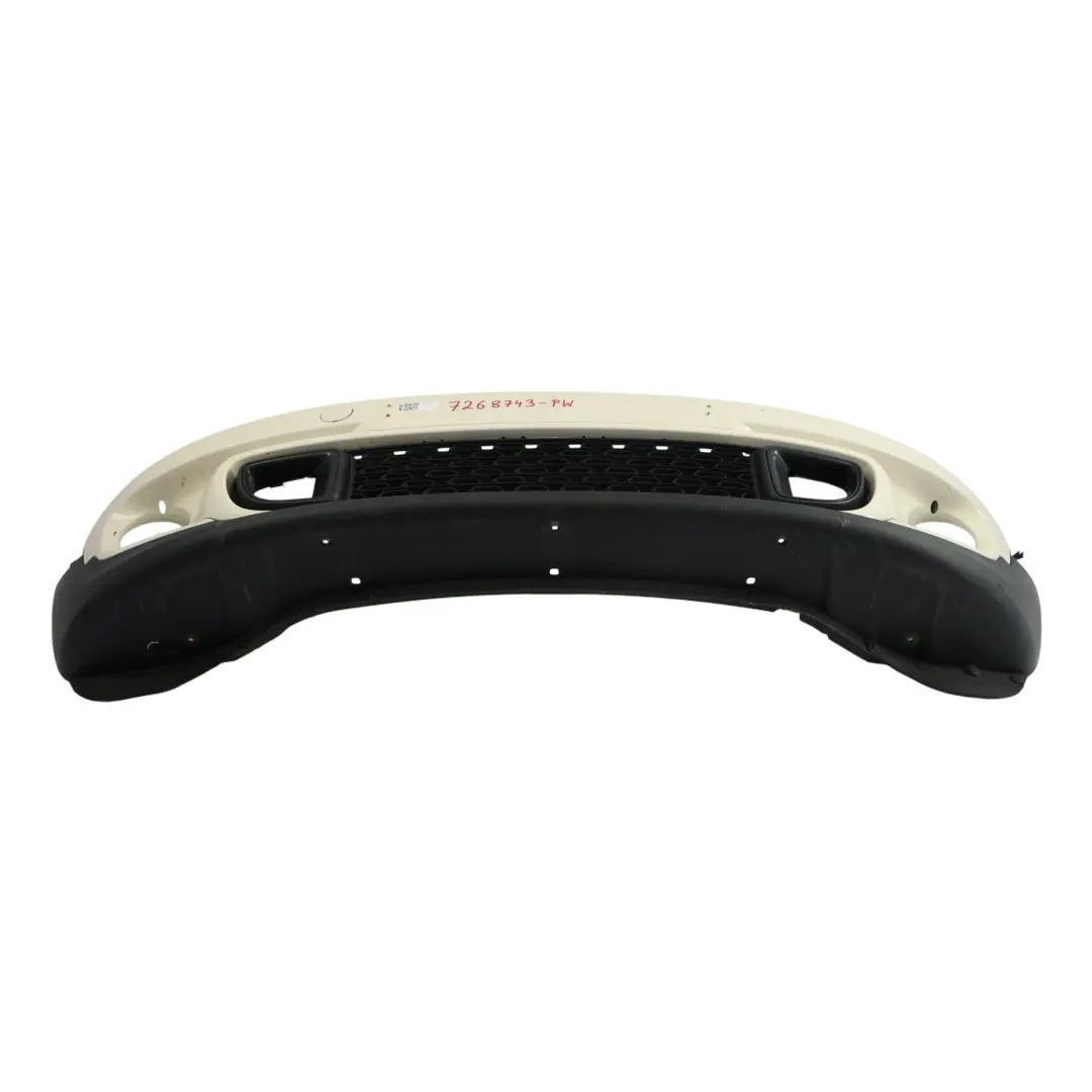 Mini R55 R56 R57 LCI Zderzak Przedni Pepper White Biały - 850 - SKU 7268743-PW - Numer Części 7268743