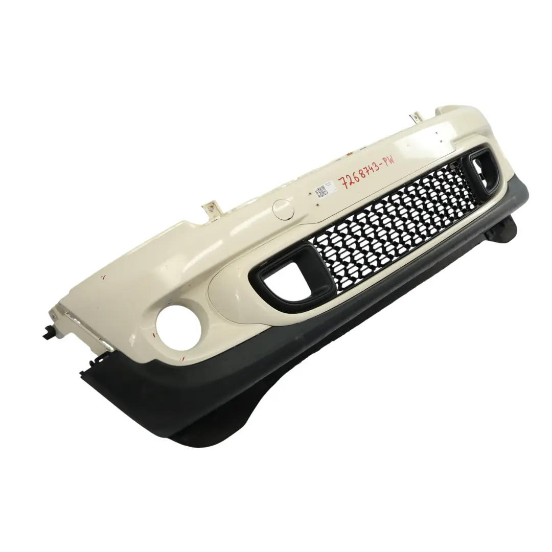 Mini R55 R56 R57 LCI Zderzak Przedni Pepper White Biały - 850 - SKU 7268743-PW - Numer Części 7268743