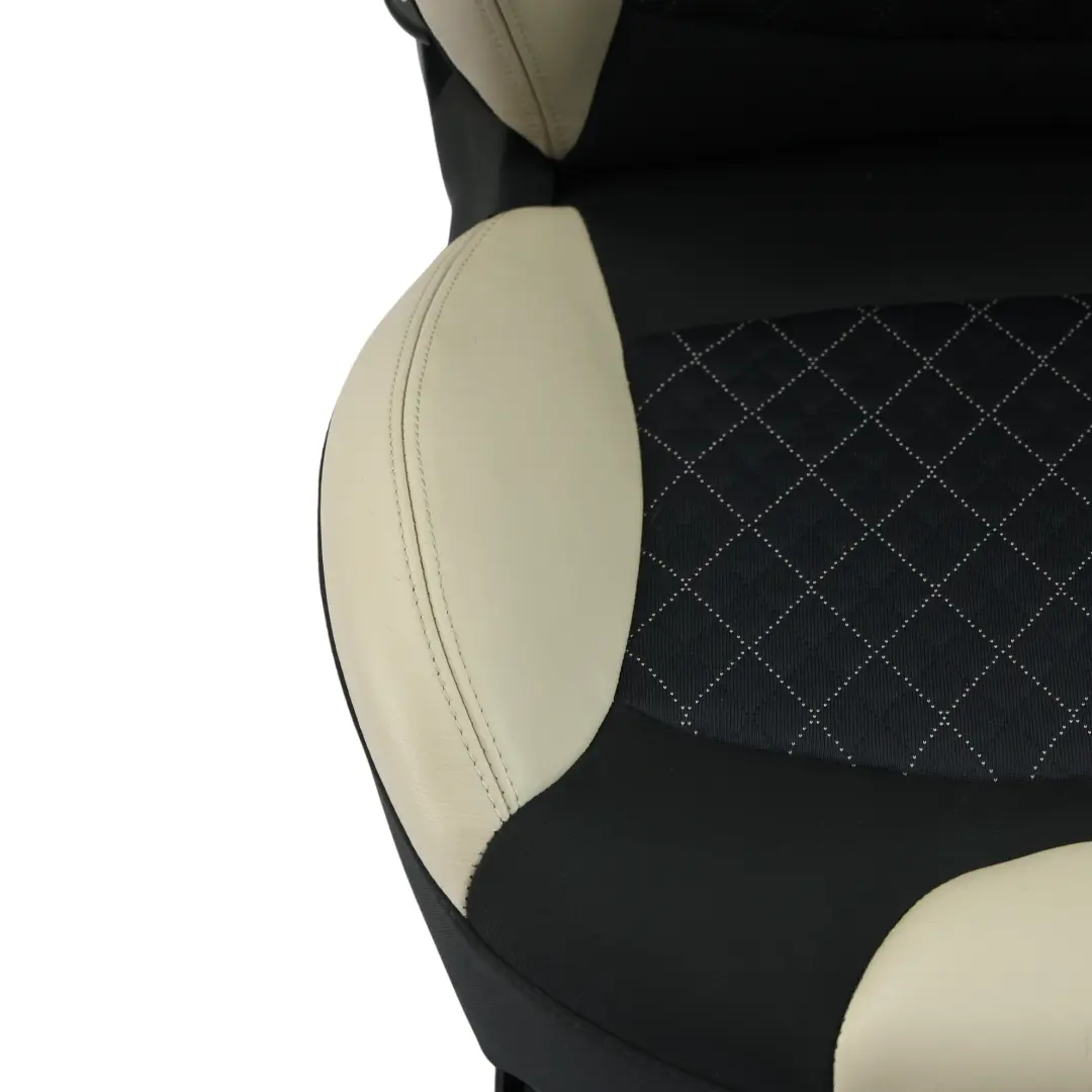 Sedile Sport Polar Beige Pelle Anteriore Sinistro per Mini Cooper R56 LCI con numero di parte 7270203 Mini Cooper R56 LCI Sedile Sport Polar Beige Pelle Anteriore Sinistro - SKU 7270203 - Numero di parte 7270203