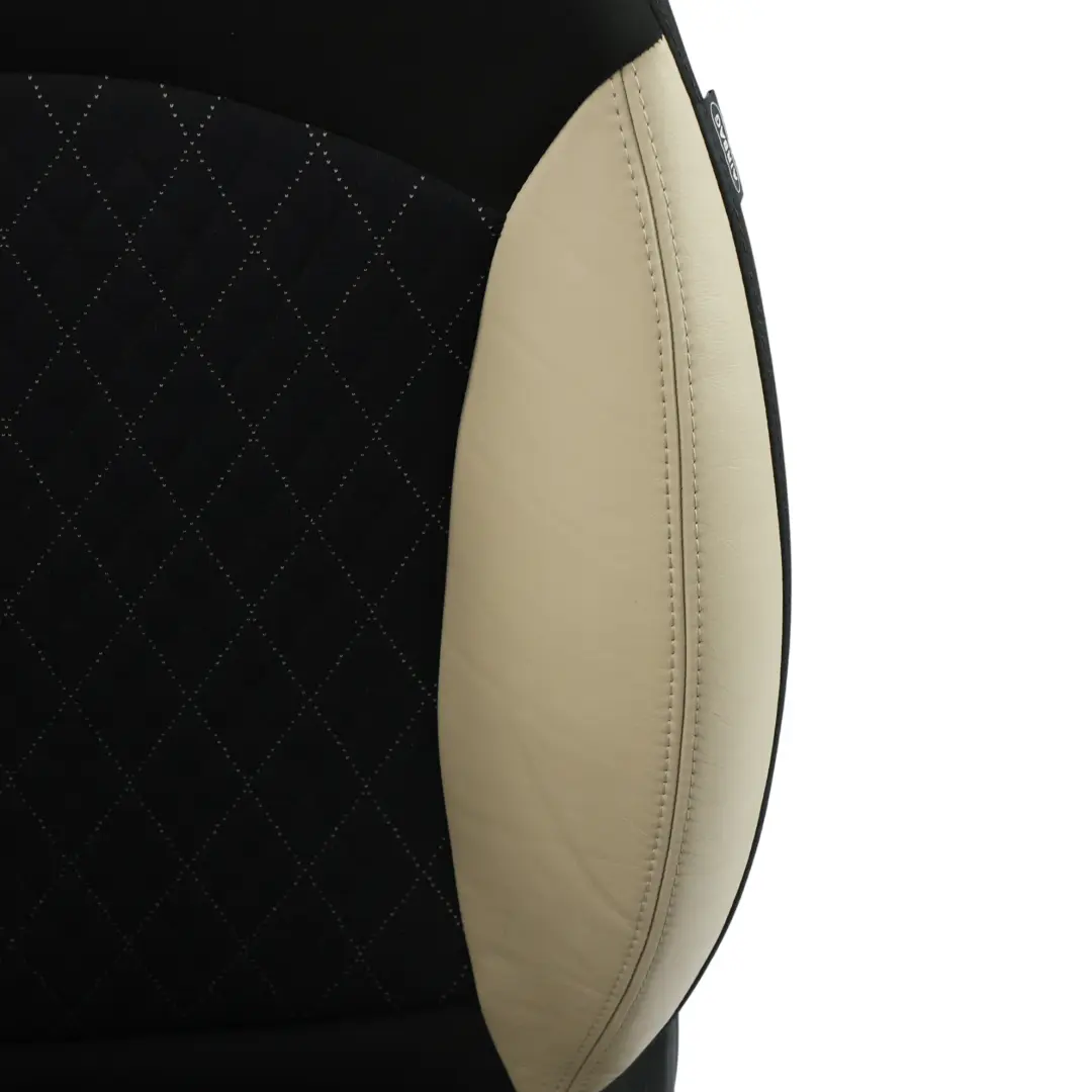 Mini Cooper R56 LCI Sport Seat Polar Beige Cloth Leather Front Left N/S - SKU 7270203 - Part number 7270203