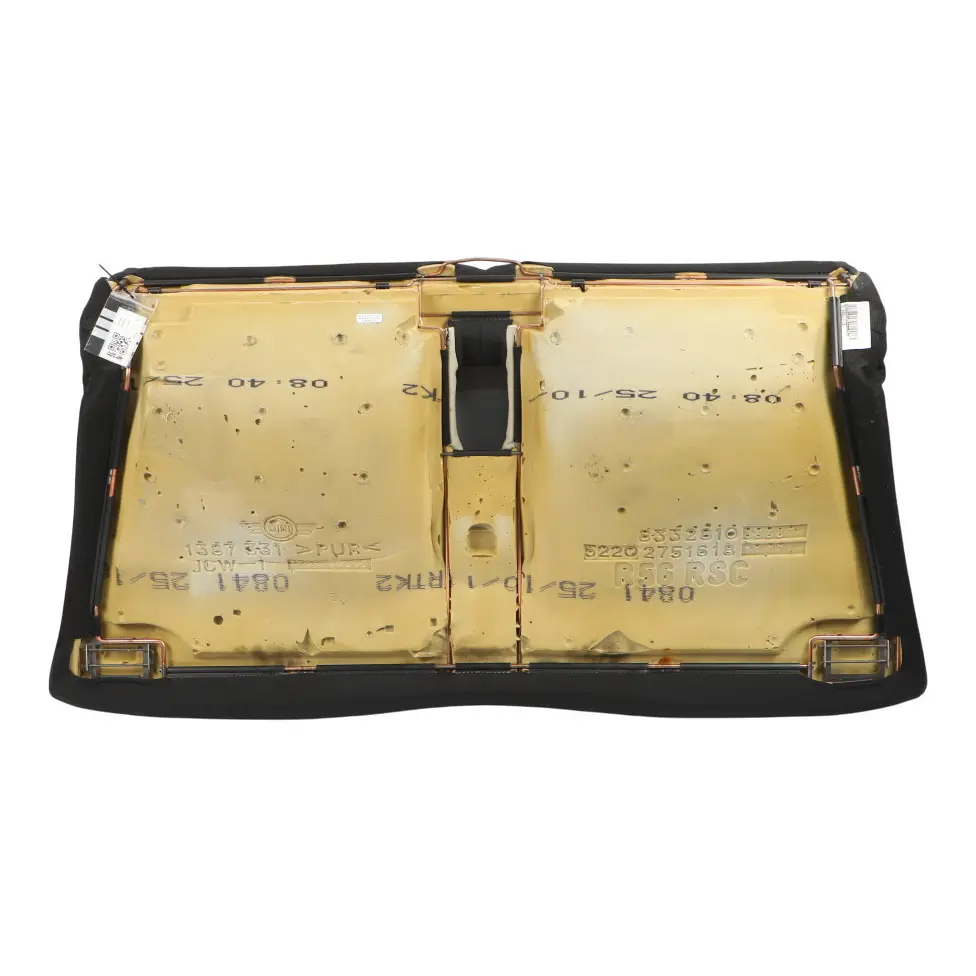 Sofa Bench Couch Half Leather Polar Beige to Mini R55 R56 LCI Rear Seat with Part number 7270363 Mini R55 R56 LCI Rear Seat Sofa Bench Couch Half Leather Polar Beige - SKU 7270363 - Part number 7270363