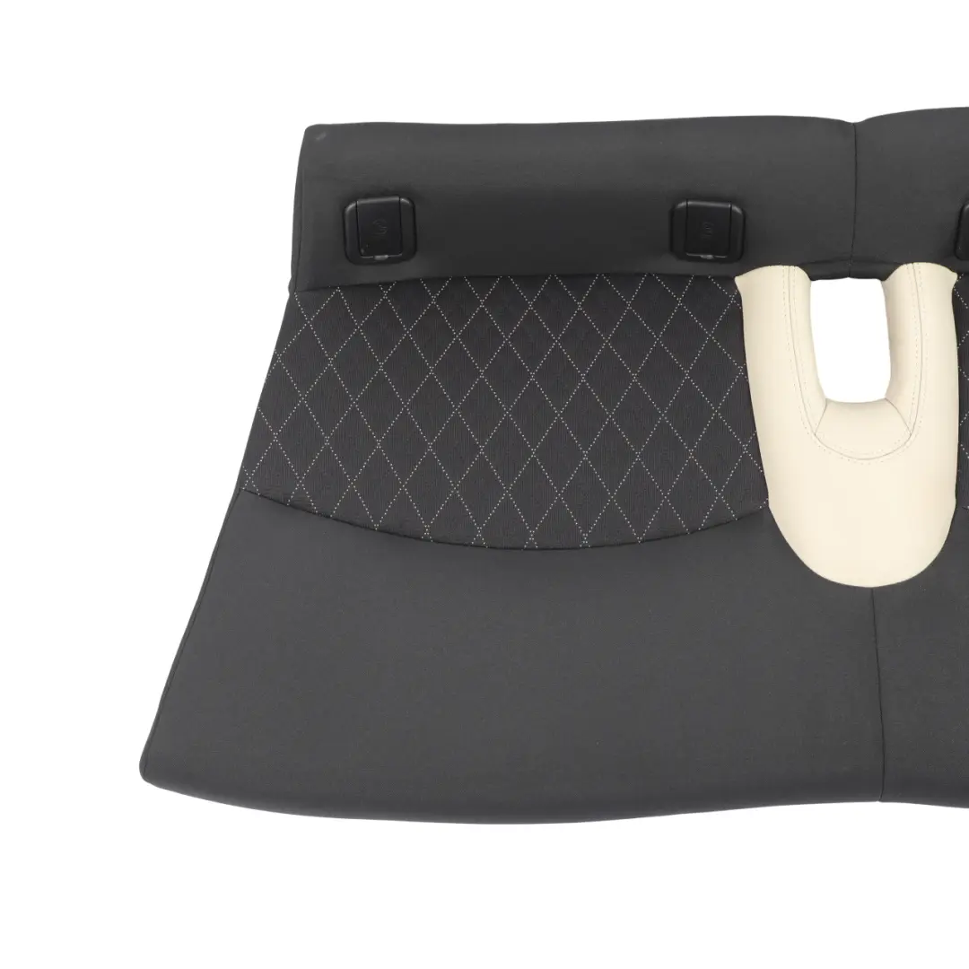 Mini R55 R56 LCI Rear Seat Sofa Bench Couch Half Leather Polar Beige - SKU 7270363 - Part number 7270363