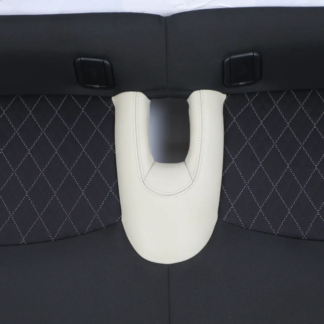 Mini R55 R56 LCI Rear Seat Sofa Bench Couch Half Leather Polar Beige - SKU 7270363 - Part number 7270363