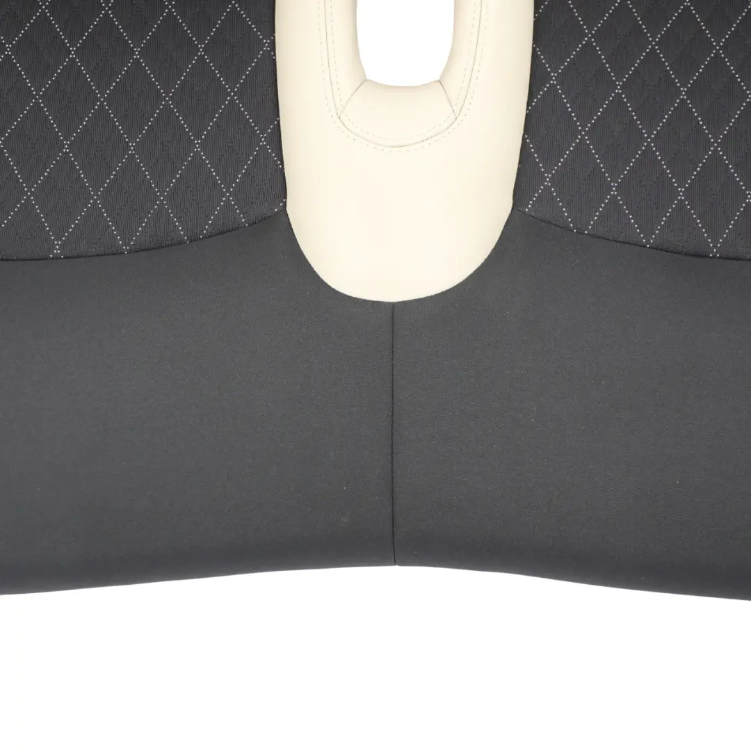 Sofa Bench Couch Half Leather Polar Beige to Mini R55 R56 LCI Rear Seat with Part number 7270363 Mini R55 R56 LCI Rear Seat Sofa Bench Couch Half Leather Polar Beige - SKU 7270363 - Part number 7270363