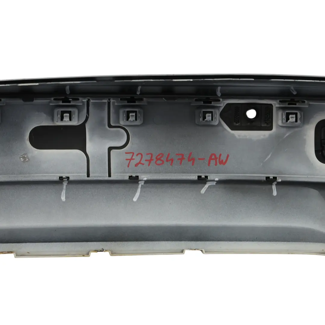 BMW X3 F25 Rear Bumper Trim Panel Cover PDC X Line Alpinweiss 3 White - 300 - SKU 7278474-AW - Part number 7278474