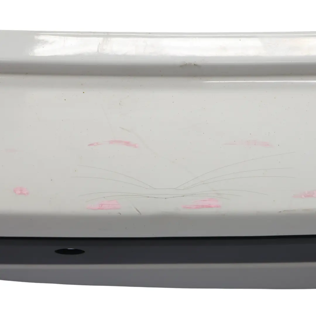 BMW X3 F25 Rear Bumper Trim Panel Cover PDC X Line Alpinweiss 3 White - 300 - SKU 7278474-AW - Part number 7278474