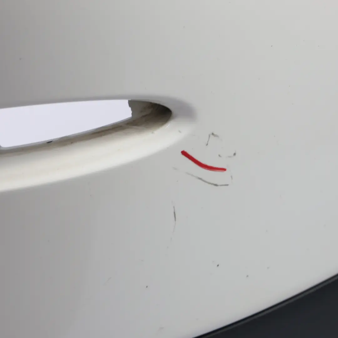 BMW X3 F25 Rear Bumper Trim Panel Cover PDC X Line Alpinweiss 3 White - 300 - SKU 7278474-AW - Part number 7278474