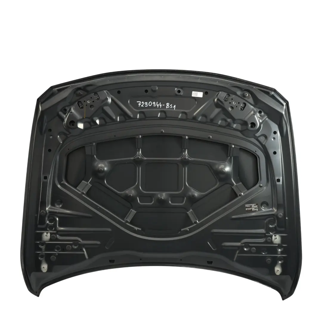 BMW F30 F31 F32 Hood Bonnet Cover Panel Black Sapphire Metallic - 475 - SKU 7290944-BS1 - Part number 7290944